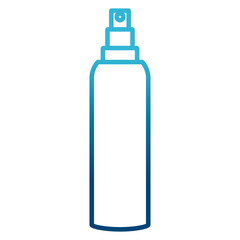 Splash fragrance bottle icon vector illustration graphic design