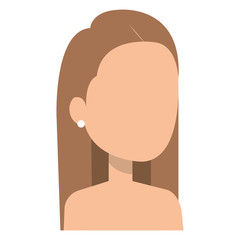 beautiful woman shirtless avatar character