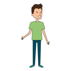 young man avatar character