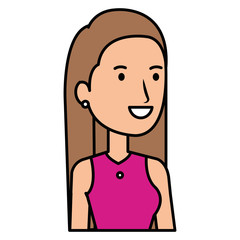 Obraz premium beautiful woman avatar character