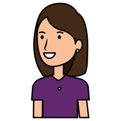 beautiful woman avatar character