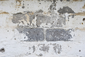 Brick texture with scratches and cracks