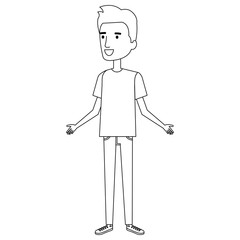 young man avatar character