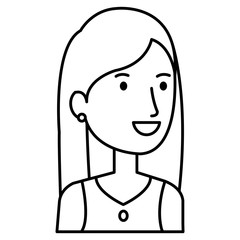 beautiful woman avatar character