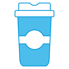 Coffee to go icon vector illustration graphic design