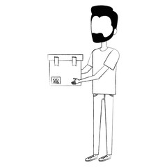 man with box avatar