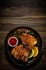 Roast chicken legs 