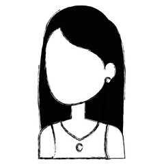 beautiful woman avatar character