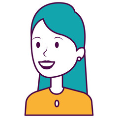 beautiful woman avatar character