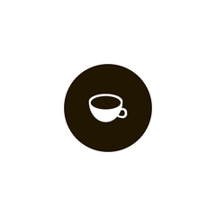 cup icon. flat design