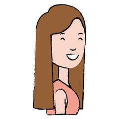 beautiful woman avatar character