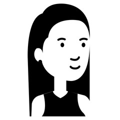 beautiful woman avatar character