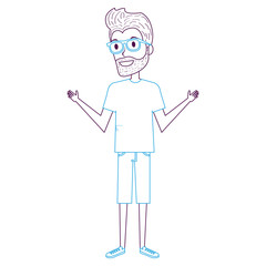 young man avatar character