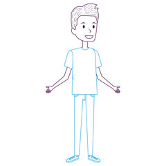 young man avatar character