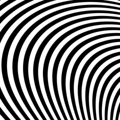 Fototapeta premium Abstract Black and White Abstract Lines