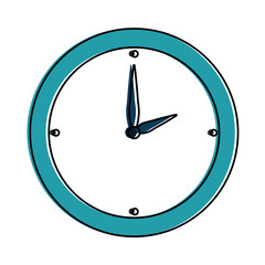 time clock isolated icon