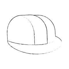 helmet construction isolated icon