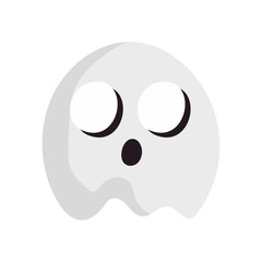 Ghost icon. Halloween sign. Vector Illustration