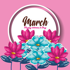 happy womens day decoration