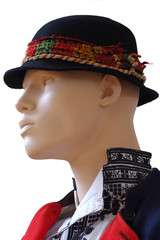 folklore men hat clothing theme