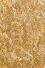 fiberboard of a wood panel