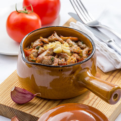 Traditional meat stew