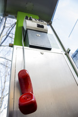 telephone booth of the austrian telekom