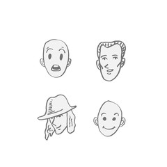 얼굴의 표정 / 손으로 그린 이모티콘 모음