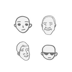 얼굴의 표정 / 손으로 그린 이모티콘 모음