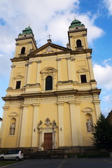 Baroque church of Virgin Mary Assumption in Valtice, Moravia, Czechia