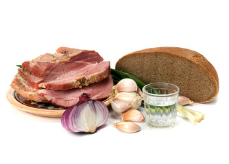 lard and bread