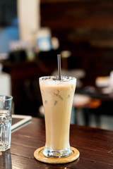 iced coffee latte