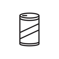 Can vector icon eps10