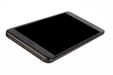 Black isolated smart phone