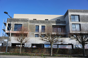 chantier de construction