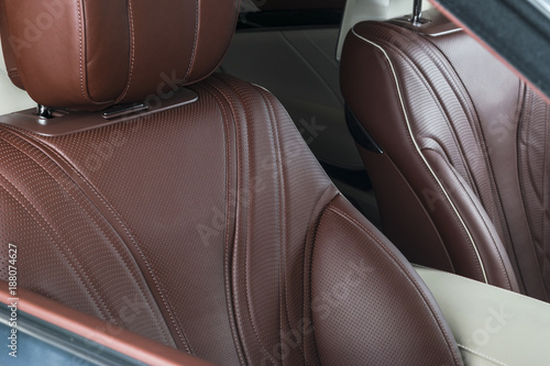 Orange Car Red Interior