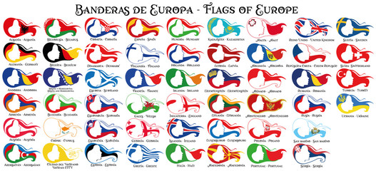 banderas europa