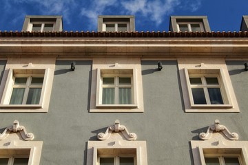 Fototapeta premium Colorful and majestic old houses in Lisbon