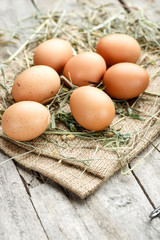 fresh eggs for Easter