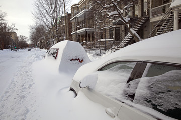 Winter in Montreal Canada