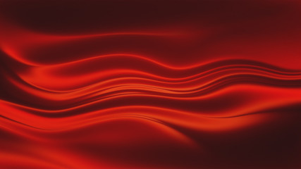 red silk background