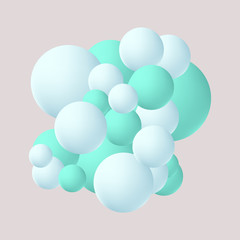 Colored balloon for holiday celebration. Balloon concept for decoration. Celebration vector illustration design.