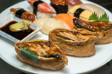 Sushi Japanese eel foods