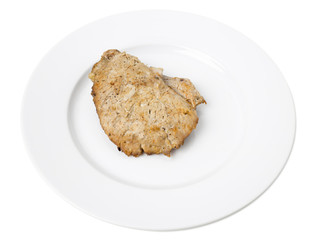 Delicious baked chicken.