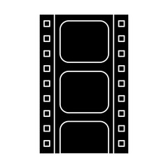 Movie reel symbol icon vector illustration graphic design