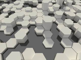 abstract hexagonal background