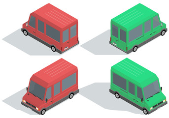 Isometric van