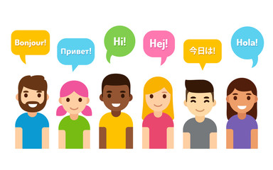 International group of people © sudowoodo