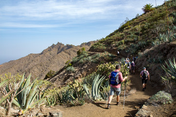 Wandern im Norden La Gomeras (bei Hermigua)