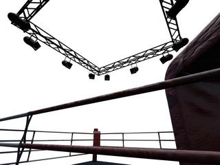 Boxing ring 3D